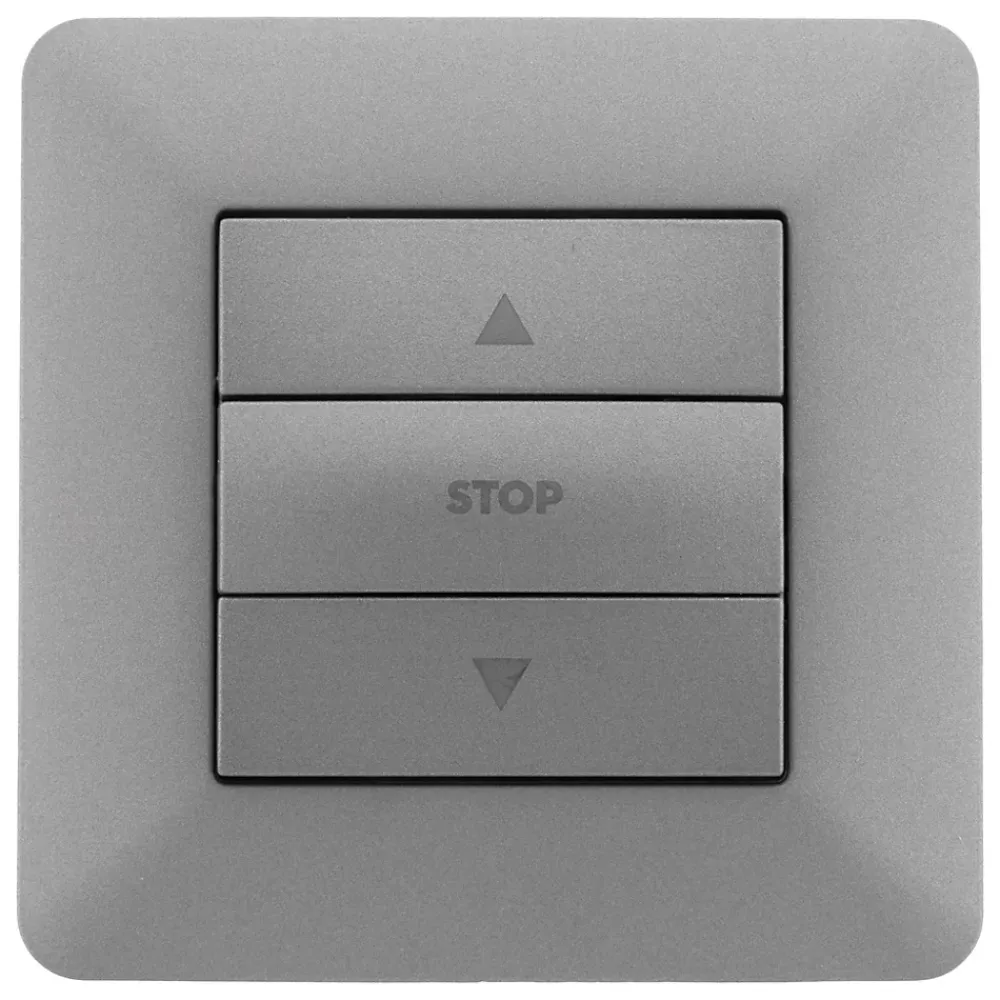 Zenitech Interrupteur Encastrable-Interrupteur volets roulants Artezo -
