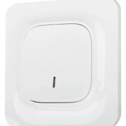 Jacobsen Interrupteur à voyant Kennet blanc complet