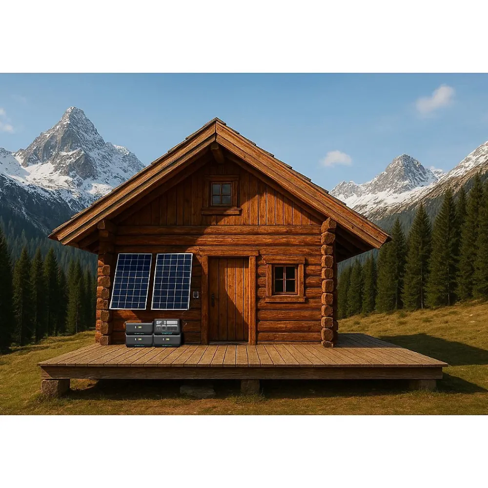 Orium Station Électrique-IZYWATT.eco 2048Wh injection réseau + Izywatt.extra + panneau solaire 315W