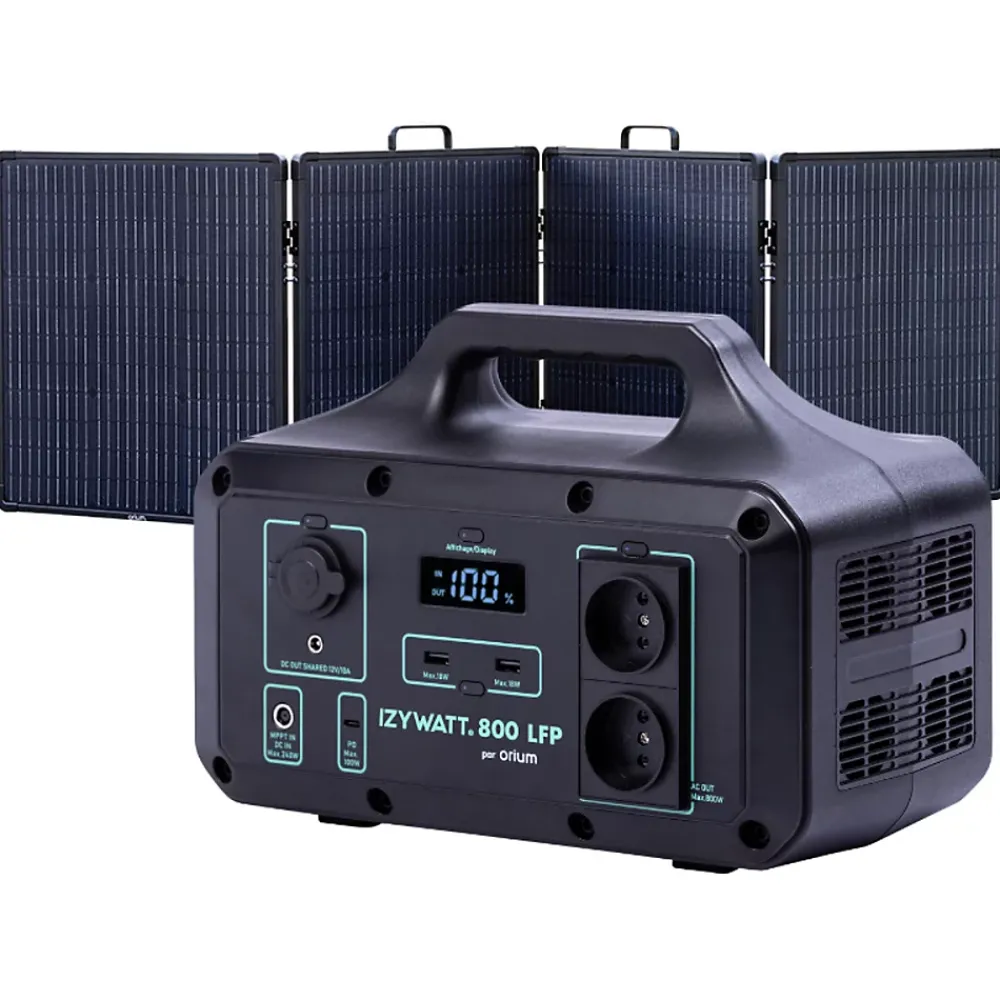 Orium Izywatt 800 + panneau solaire 200W