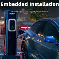 Jatrhg S1 borne de recharge IP66 pour véhicules électriques, 7,2 kW / 32 A, monophasé, avec câble type 2 de 6 m