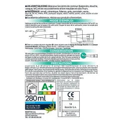 Bostik Joint Parfait sanitaire transparent 280ml