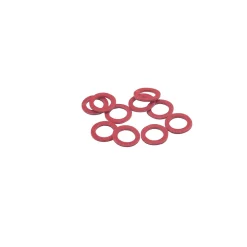 Noyon et Thiebault Joint Pour Raccord-10 joint plat fibre rouge 8X13mm