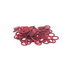 Noyon & Thiebault 100 joints plat fibre rouge intérieur raccord Noyon et Thiebault 15X21mm