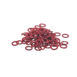Noyon & Thiebault Joint Pour Raccord-100 joints plat fibre rouge intérieur raccord Noyon et Thiebault 12X17mm