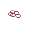 Noyon et Thiebault 5 joints plat fibre rouge 24x31mm