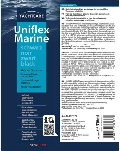 Soloplast Vosschemie Joint Uniflex marine 310 ml coloris noir