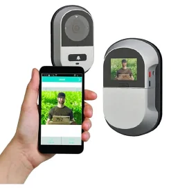 Thirard Judas connecté Wifi écran LCD visiophone caméra pour porte d'entrée