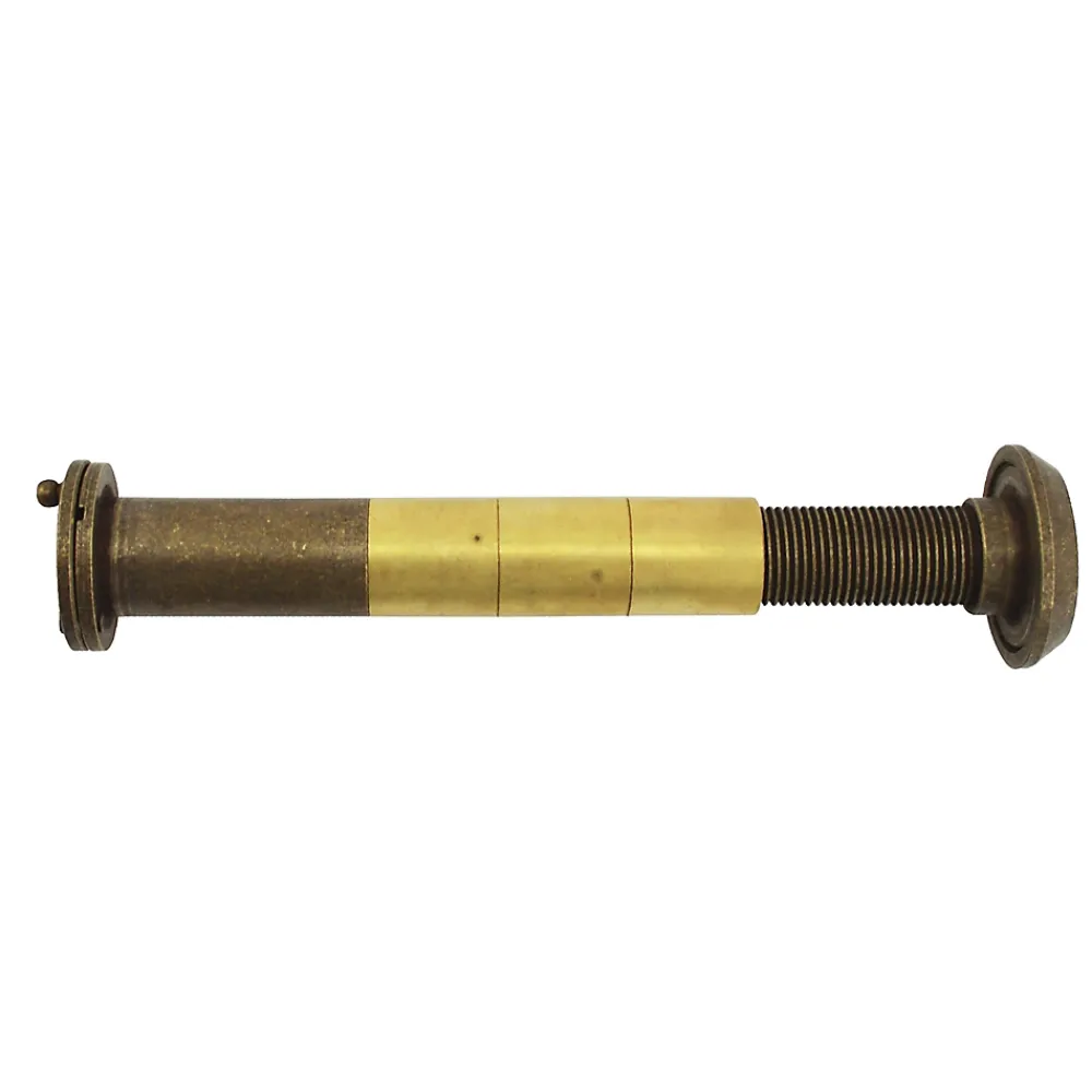 Smith & Locke Judas Pour Porte-Judas de porte marron + extension