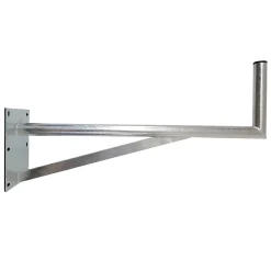 Hdsat Antenne, Parabole Et Fixation-JUMBO100 Bras Coudé Grand Déport 100 cm Diamètre 50 mm Fixation Antenne Parabole Satellite Mur Toit