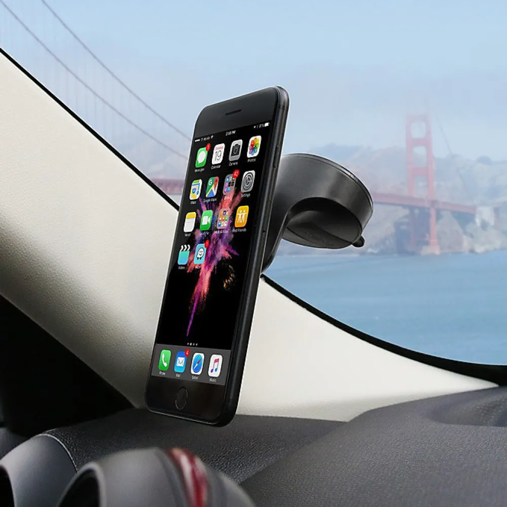 Kenu Accessoire Smartphone Et Tablette-support de téléphone pour voiture Airbase Magnetic noir