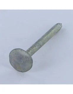 Homme Vis Express Clou À Tête D'Homme-Kg de pointes ARDOISE Tête extra large TEL 2.7X30 Diamètre de tête: 11 Forte tenue à la corrosion Acier galvanisé - 1 pièce