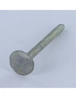 Homme Vis Express Clou À Tête D'Homme-Kg de pointes ARDOISE Tête extra large TEL 3X25 Diamètre de tête: 12 Forte tenue à la corrosion Acier galvanisé - 5 pièces