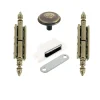 Diall Kit ameublement vieux laiton patiné, lot de 2