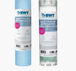 BWT Kit annuel antitarte Pilodiphos compatible avec tous les filtres 10"