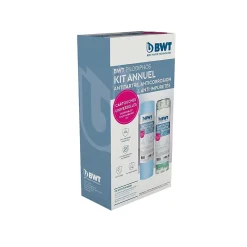 BWT Kit annuel antitarte Pilodiphos compatible avec tous les filtres 10
