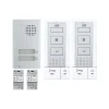 Aiphone Kit Audio Platine Alu Saillie Mains Libres 2bp - Aip-kitdb2