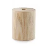 Lnd Kit Cache Douille Cylindrique en Bois Brut 65mm à Personnaliser Une Touche Moderne pour Vos Luminaires