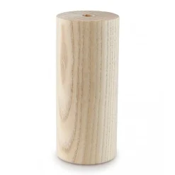 Lnd Kit Cache Douille Tube en Bois Brut 90mm à Personnaliser Une Touche Moderne pour Vos Luminaires