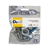 Diall Collier De Serrage-Kit 5 colliers anti-bruit simple Ø18 mm