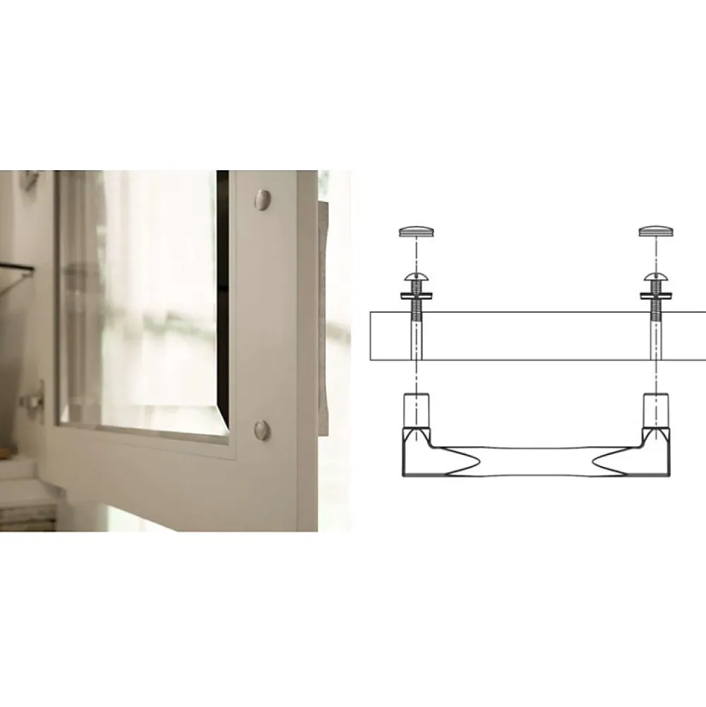 Hardwarexchange Vis D'Assemblage De Meuble-1 kit composés de 25 vis M4X275 mm zinguée Lot de 25