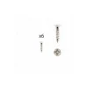 Hardwarexchange Vis D'Assemblage De Meuble-1 kit composés de 6 vis 4X18 mm galvanisé Nickel millésimé Lot de 25