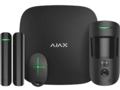 Ajax Alarme Sans Fil-Kit d'alarme HUB2+ (GSM + Ethernet + Wi-Fi) noire, avec fonction levée de doute