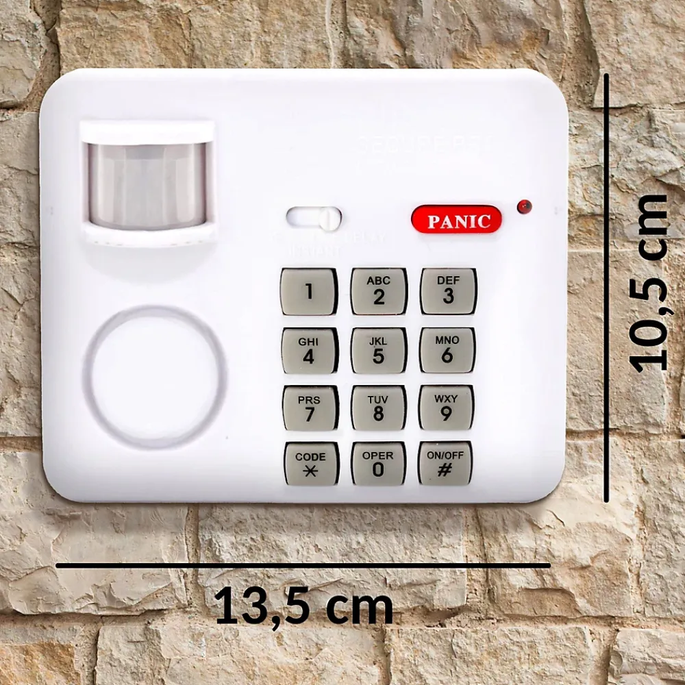 Fishtec Kit d'alarme No Panic 90 dB