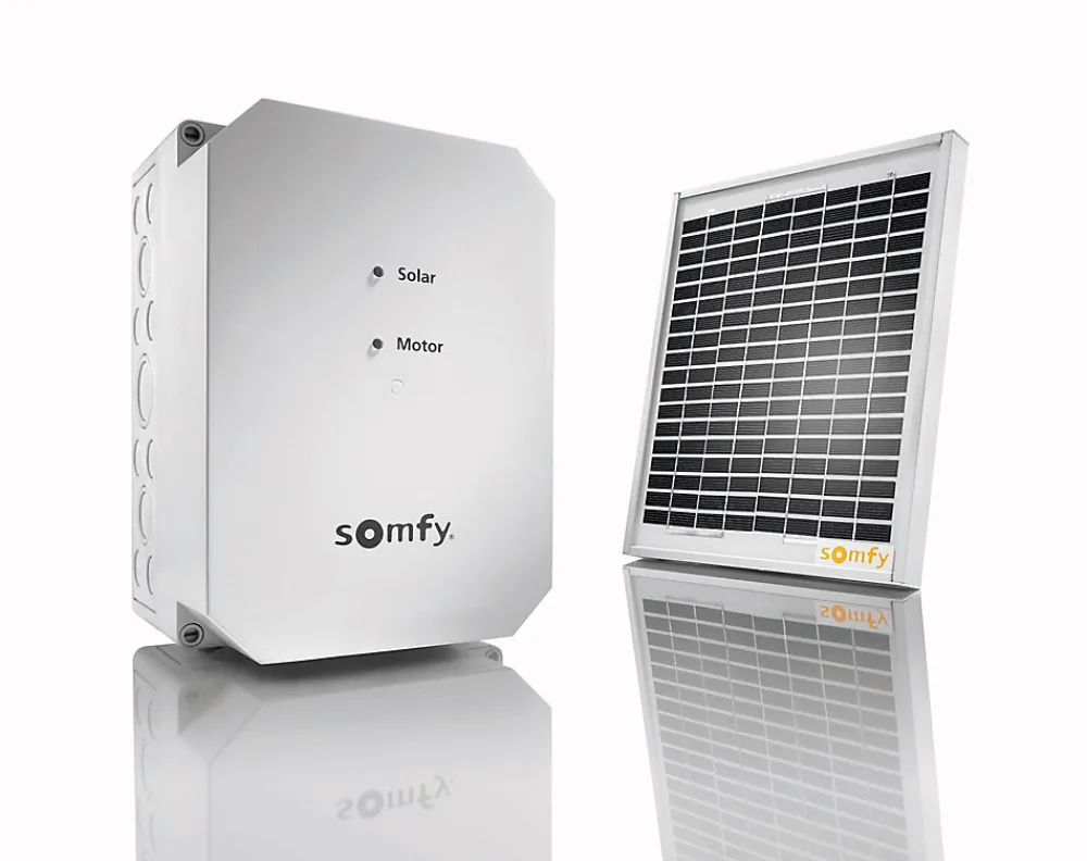 Somfy Kit d'alimentation solaire pour motorisation