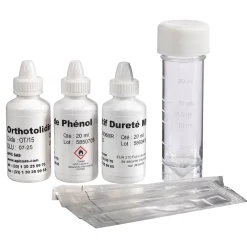 Apic Adoucisseur D'Eau-Kit d'analyses d'eau TH, PH, Nitrate, Chlore