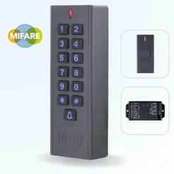 BT SECURITY Kit de contrôle d'accès autonome code et badge, sans fil s7 - utilisation extérieure ip65