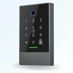 LOCKY Serrure Connectée-Kit de contrôle d'accès connecté - code badge et biométrie - 7 bio