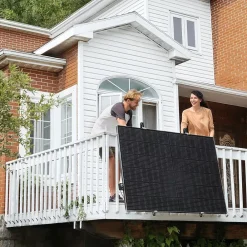EcoFlow Panneau Solaire À Composer-Kit de crochet de suspension pour panneau solaire sur balcon