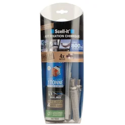 Scell-It Kit de fixation chimique inox M10