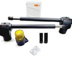 Genius by FAAC Kit de motorisation sur batterie 24V pour portail battant à verin G-BAT 500