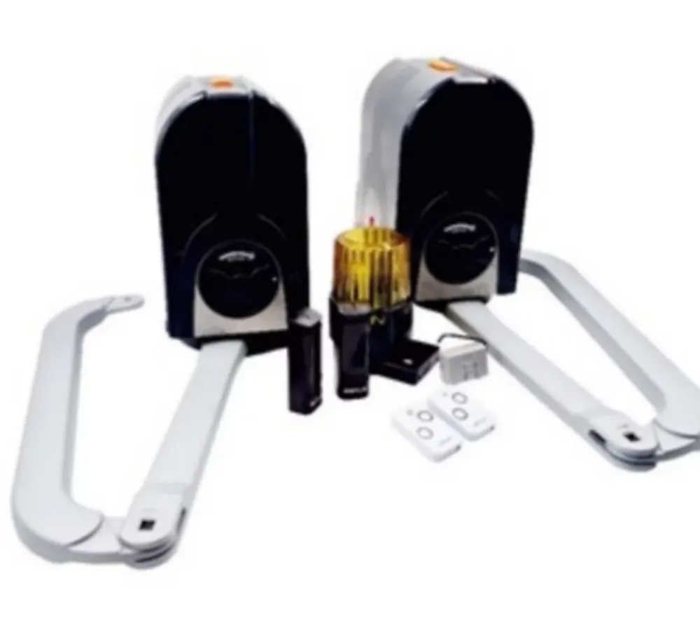 Genius by FAAC Kit de motorisation sur batterie 24V pour portail battant à bras Compas