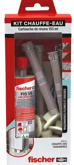 Fischer Kit de scellement chimique pour chauffe-eau 150ML