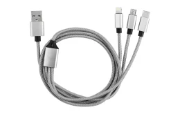 GAO Transformateur, Convertisseur Et Chargeur Usb-Kit de voyage avec câble de charge 3 en 1, double chargeur, double chargeur de voiture
