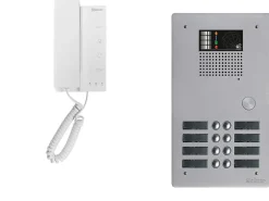 Golmar Interphone-Kit interphone avec 7 combinés Collectif