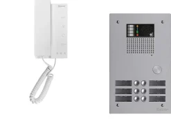 Golmar Kit interphone avec 5 combinés Collectif