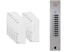 Urmet Kit interphone 1 rangée avec 11 combinés Collectif