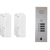 Urmet Kit interphone 1 rangée avec 4 combinés Collectif