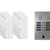 Urmet Interphone-Kit interphone 2 rangées avec 8 combinés Collectif