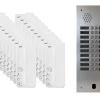 Urmet Interphone-Kit interphone 2 rangées avec 20 combinés Collectif