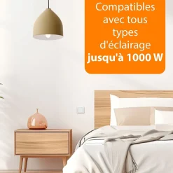 Smartwares Kit 3 interrupteurs sans fil pour chambre