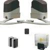 Nice Kit motorisation portail battant PopKit POP7124KCE - 2 vantaux, 250 Nm, IP44