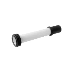 Pipe Wc-Kit Mur Echappement 90Mm Avec Manche