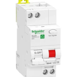 Schneider Electric Borne Recharge Voiture Électrique-Kit Mureva Styl - Protection + Prise courant 2 pôle+terre renforcée VE IP55 IK08 Gris