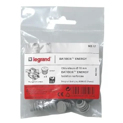 Legrand Boite D'Encastrement-Kit 8 obturateurs Energy ø16 mm