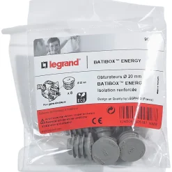 Legrand Kit 8 obturateurs Energy ø20 mm